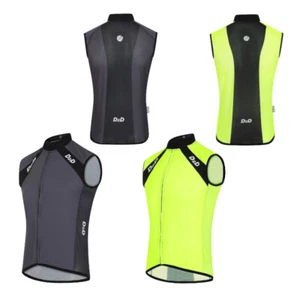 D2D Men's Windskin II Lightweight Windproof Cycling Gilet - Picture 1 of 13