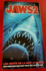 *Rare VHS French Movie Jaws 2 Les Dents de la Mer 2e Partie - Imagen 1 de 3
