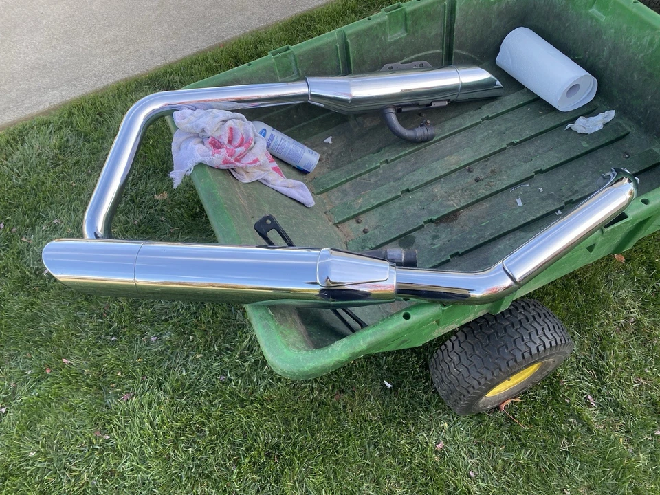 Выхлопная труба Honda Vtx 1300c 2007 - Изображение 1 из 4