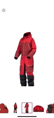 Combination BC aspect unisex one piece suit brick red extra large - Изображение 1 из 4