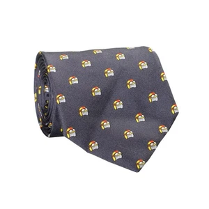 Corbata Scuderia Ferrari Hombre Multicolor "Casco" 100% Seda - Imagen 1 de 3