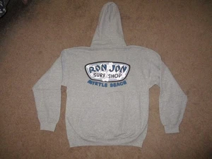 XC Ron Jon Surf Shop Myrtle Beach Hoodie Damen M grau Kängurutasche 21" AC CH - Bild 1 von 10