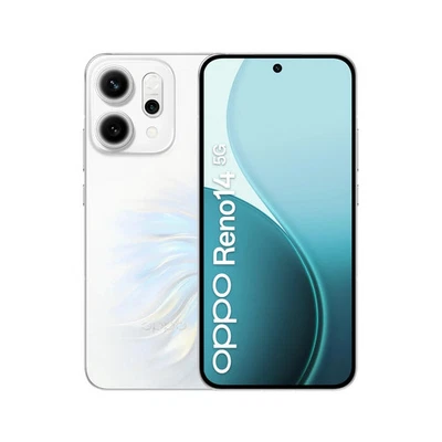 OPPO RENO 14 DUAL SIM 5G BIANCO 12GB RAM 512GB 6000MAH 6,57' ANDROID GAR ITALIA - Immagine 1 di 4