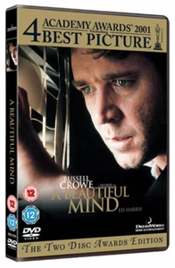 A Beautiful Mind (DVD) Christopher Plummer Austin Pendleton Anthony Rapp - Picture 1 of 1