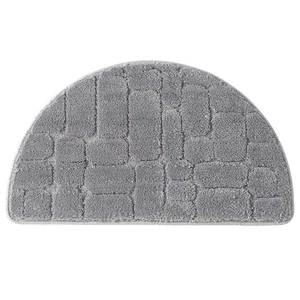  Saugmatte Wasser Wasserabsorbierende Badematten Halbrunde Fußmatte - Bild 1 von 12