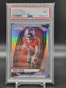 2024 Prizm Rookie Card - Bucky Irving Variation - 10 - Tampa Bay PSA 9 - Bild 1 von 2