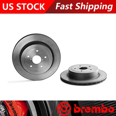 Se adapta a rotores de freno recubiertos traseros Subaru Impreza 2005-2007 - Brembo Premium OE Foto 1 de 4