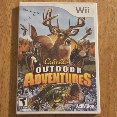 Cabela's Outdoor Adventures Nintendo Wii Video Game Hunting Fishing Activision - Image 1 of 3