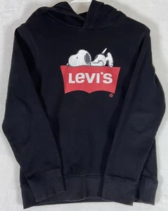 Levi's Jungen Medium M Schwarz Snoopy Hoodie. - Bild 1 von 6
