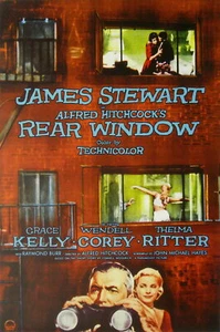 72223 Ventana trasera Película 1954 Alfred Hitchcock Psycho Pared 36x24 Póster Impresión - Imagen 1 de 7