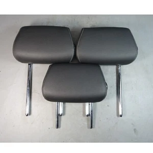 2014-2019 BMW F34 3-Series Gran Turismo Rear Seat Folding Headrest Set Black OEM - Picture 1 of 5