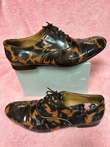 Paul Smith Men Only-Italy-Women-509-Multicolor leather lace up Shoes.7B.Eur37.5B