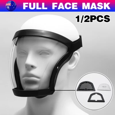 Super Protective Mask Anti-Fog Full Face Mask All-Inclusive Adults Face Shield - image 1 of 4