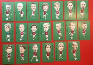 Aston Villa 20 famous footballers set Golden era 2002 complete  by Stubbs - Picture 1 of 1