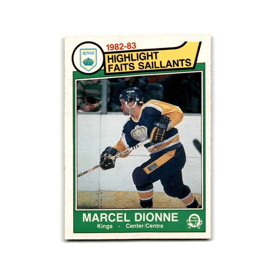 1983 O-Pee-Chee Marcel Dionne Los Angeles Kings #151 - Image 1 of 3