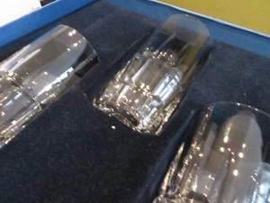 5 chopes verres à orangeade cristal Saint Louis Manhattan (soft drink glasses) - Foto 1 di 12