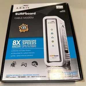 ARRIS SURFboard SB6141 Docsis 3.0 Cable Modem - Picture 1 of 3