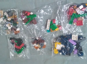 V Lego Lot 7 Sealed Bags Small Parts Bricks Plates Tiles Specialty - Picture 1 of 6