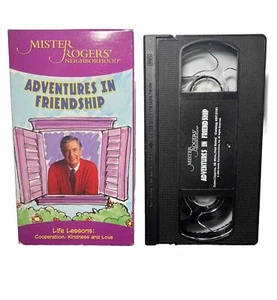 Mister Rogers' Neighborhood - Adventures in Friendship Life Lesson VHS 2005 - Foto 1 di 4