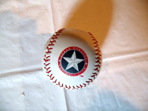 Texas Rangers 1994 Hutch MLB Baseball Ball Ameriquest Ballpark In Arlington Cover