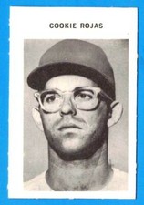 1972 Milton Bradley COOKIE ROJAS (ex) Kansas City Royals