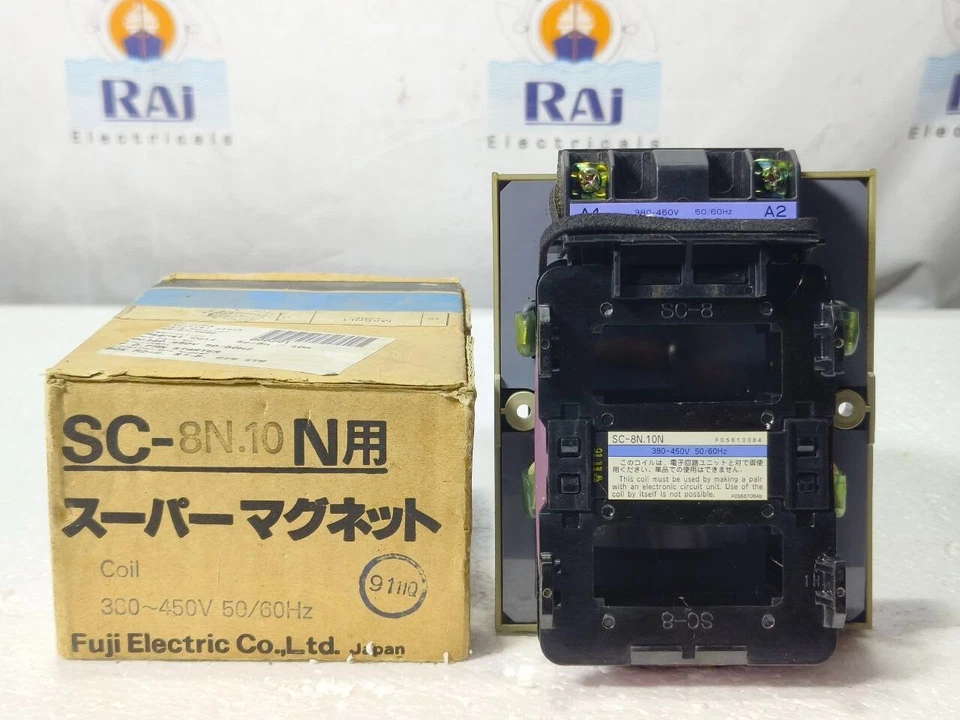 FUJI ELECTRIC SC-8N.10N 380-450V 50/60Hz CONTACTOR COIL SC8N10N FREE SHIPPING - Image 1 of 4