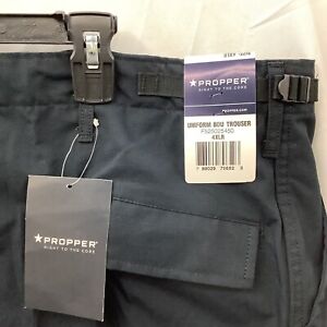 Propper Mens BDU Tactical Trouser Pants Blue Ripstop Pockets Uniform Size 4XL