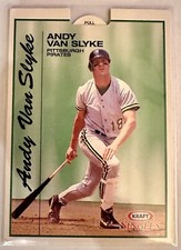 1993 KRAFT SINGLES SUPERSTARS #30 OF 30 - ANDY VAN SLYKE - PITTSBURGH PIRATES