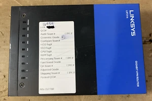 Router Linksys LRT214 Business 4 puertos Gigabit Firewall 1-WAN VPN - Imagen 1 de 5