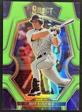 Jeff Bagwell 2023 Panini Select Neon Green Prizm Premier Level /75 Astros 🔥