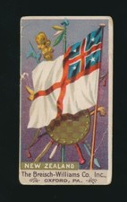 1900 E17 Breisch-Williams Caramel FLAG SERIES -New Zealand (Blank Back Version)