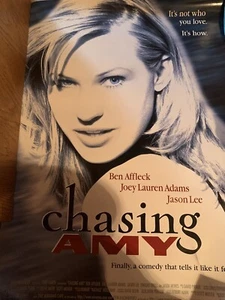 CHASING AMY 1997 ORIGINAL Theater MOVIE POSTER Kevin Smith minor edge wear - Picture 1 of 7