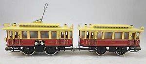 Hehr Spur 0 Strassenbahn 13070 & Anhänger Ringlinie No. 5 im Originalzustand - Bild 1 von 10
