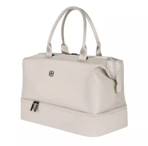 Swissgear Weekender Travel Tote Bag, In BEIGE 10"Wx18"LX13"H FREE SHIPPING! - Picture 1 of 3