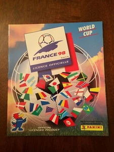Panini Frankreich WM 1998 seltenes leeres Original Album in neuwertigem Zustand - Bild 1 von 2