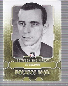 2012-13 (HKY) Between The Pipes #163 Ed Giacomin DEC - NM-MT