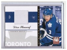 Dion Phaneuf 2011-12 Elite Materials Jersey Card #15