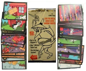 1993 Lime Rock Spy vs Spy BASE Trading Card SET & Wrapper - Picture 1 of 4