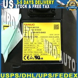 Fanuc A06B-0075-B403 BIS8/3000 1PC New Servo Motor In Box Fast Shipping - Picture 1 of 4