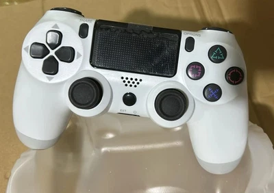 For Playstation 4 Dualshock 4 PS4 Wireless Bluetooth Controller Gamepad - White - Image 1 of 2
