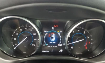 XE 2017-2018 OE velocímetro calibre clúster 84 k millas Jaguar Foto 1 de 4