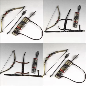 1/6 Bow and Arrow Quiver Weapon DIY for 12 Inch Action Figure Accessories Set - Picture 1 of 15