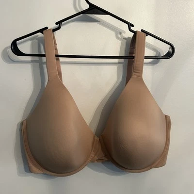 Sutiã Ambrielle 42DDD bronzeado cobertura total alisamento traseiro 4 ganchos fechamento underwire - Imagem 1 de 4
