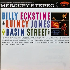 At Basin Street East, Billy Eckstine & Quincy Jones: 1962 Mercury MINT CONDITION - Foto 1 di 3