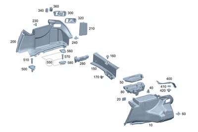 Remache de expansión original Mercedes-Benz 203-990-00-92 Foto 1 de 2