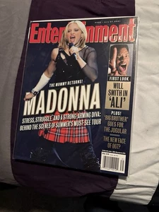 MADONNA ENTERTAINMENT WEEKLY MAGAZINE EXCELLENT CONDITION JULY 2001! - Picture 1 of 1