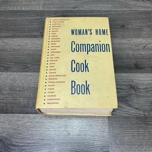 Womans Home Companion Cook Book 1942 P.F. Collier & Son Cookbook Hardback - Imagen 1 de 10