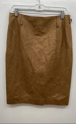 Ralph Lauren Women's Leather Skirt - Size 8 NWT - Image 1 of 4