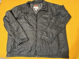 Columbia InterChange Jacket Coat Size4xT Black Omniheat Inner Layer - Picture 1 of 5