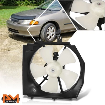 For 95-98 Mazda Protege 1.5L OE Style Lightweight Radiator Cooling Fan Assembly - Image 1 of 4